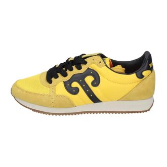 Wushu Ruyi Sneakers, male, Yellow, Size: 9 US Tiantan 05 Sneakers