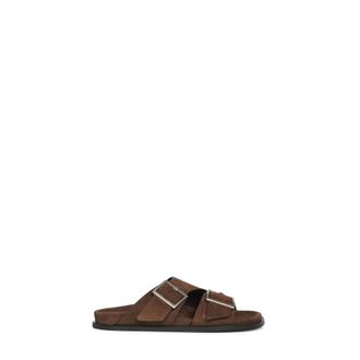 Alohas Sliders, female, Brown, Size: 10 US Alohas Sandals