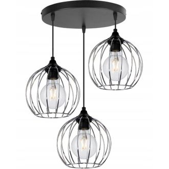 OEM L&aacute;mpara De Techo Colgante, Cable Cromado Led