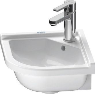 Duravit Starck 3 hoekfontein 44 x 38 cm. wit