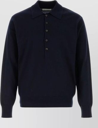 Dries Van Noten merino wool polo shirt