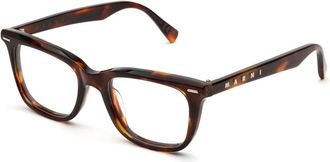 Marni Vista 01 Bril - unisex - Brillen - Bruin - 52 MM - Accessoires