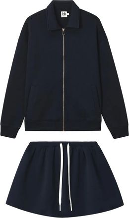 B+ab Set con coulisse - Blu