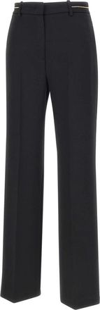 Kaos Rechte Broek - Dames - Straight fit broeken - Zwart - XL - Broeken