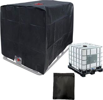 OEM Housse Protection Reservoir Ibc 600 L 800 L 1000 L Tissu Oxford 210d Impermeable Anti Uv Pour Eau De Pluie 1 Unite