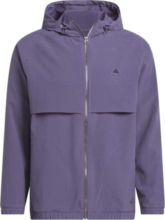 adidas Go-to Full-Zip Windbreaker Preloved Violet JL7916