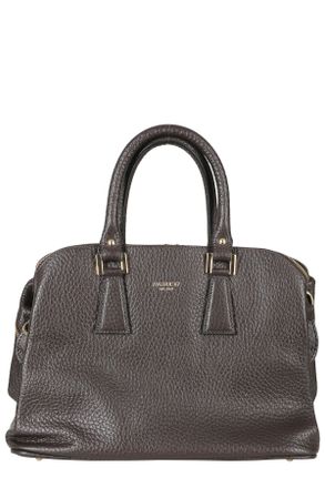AVENUE 67 Medium-Sized Textured Leather Handbag With Dual Handles