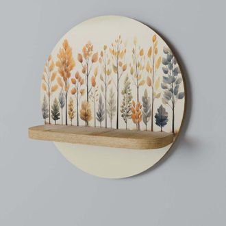 OEM Bosque De Oto&ntilde;o Estante Redondo