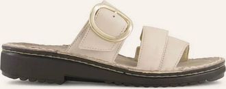 Naot Women Frey Sandal In Ivory Soft Leather