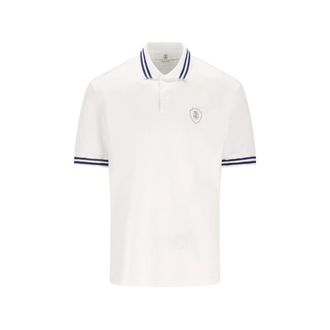 Brunello Cucinelli Striped-detail Polo Shirt