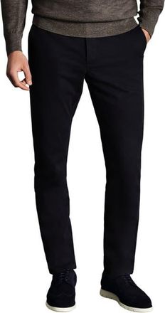 CHARLES TYRWHITT Slim Fit Ultimate Non-Iron Chino in Navy at Nordstrom, Size 38