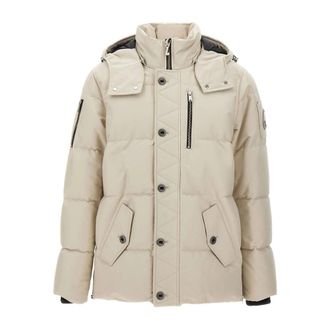 Moose Knuckles Removable-hood Quilted Coat