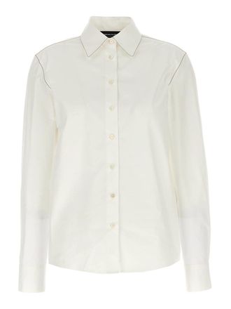 Fabiana Filippi Rhinestone Detail Shirt
