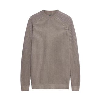 Ferrante Heren, Truien, Beige, Maat: M Wol