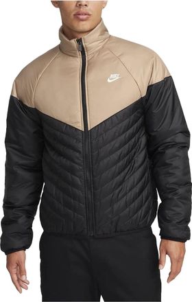 Nike Sportswear Windrunner Therma-FIT Midweight Puffer Jacket Tan Black FB8196-011