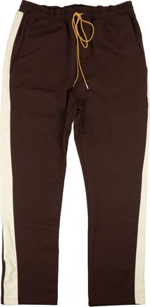 Rhude Brown Rayon Boys Traxedo Joggers Pants