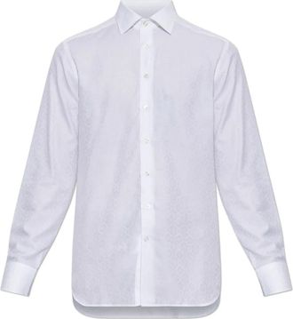 Etro Formal Shirts - Heren - Zakelijke Overhemden - Wit - M - Overhemden