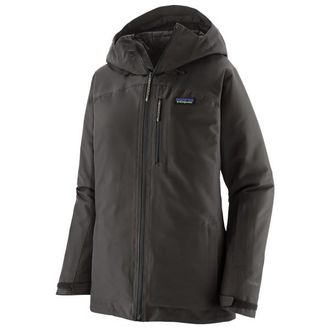 Patagonia Insulated Powder Town Jacket Skijacke f&uuml;r Damen | schwarz/grau