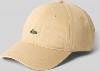 Lacoste Basecap aus reiner Baumwolle in Sand, Gr&ouml;&szlig;e 1