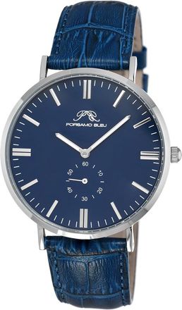 Porsamo Bleu Henry Quartz Blue Dial Mens Watch 842BHEL