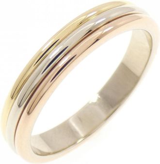 Cartier Yellow Gold (18K) Pink Gold (18K) White Gold (18K) Band Ring (Pre-Owned)