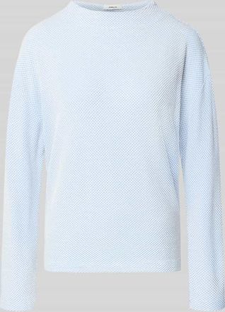 OPUS Relaxed Fit Sweatshirt mit Stehkragen Modell Serata in Hellblau, Gr&ouml;&szlig;e 38