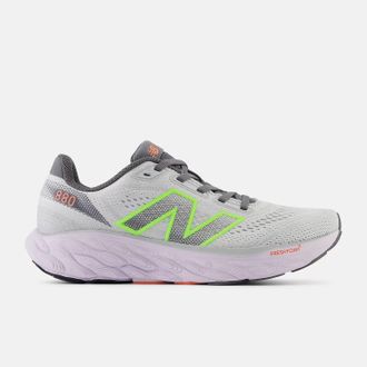 New Balance Womens Fresh Foam X 880V14 Running Shoes In Grey/purple