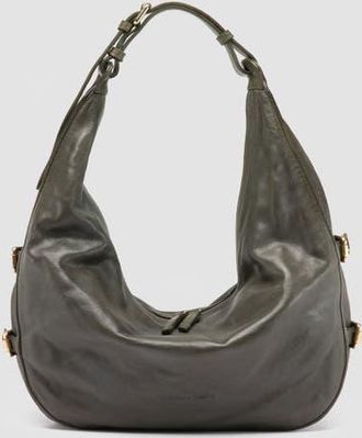 Officine Creative Julie 015 Crescent Shoulder Bag in Green at Nordstrom