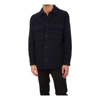 Emporio Armani Hombre, Chaquetas, Azul, Talla: L