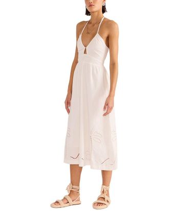 Minkpink Minkpink Romina Broderie Midi Dress