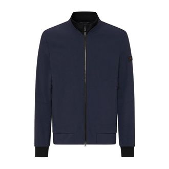 Peuterey Light Jackets, male, Blue, Size: XL Bomber Jacket