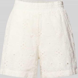 Vero Moda Regular Fit Shorts aus reiner Baumwolle Modell ELIZA in Weiss, Gr&ouml;&szlig;e XS