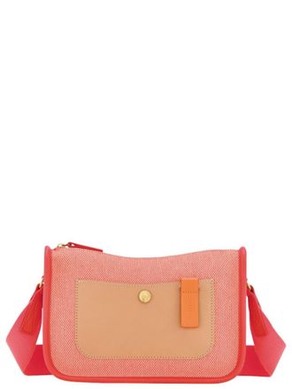 Longchamp Red Le Foulonne Crossbody Bag