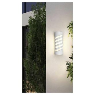 Trade Shop Trade Shop Traesio - Trade Shop - Led Applique Parete Bianco 12 W For External Luce 3000k 6500k 4000k Ip65 Es56