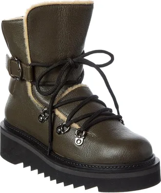 Ferragamo Elimo Leather Boot