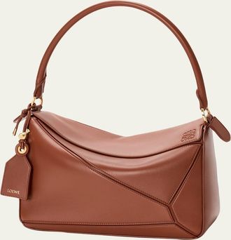 Loewe x Paulas Ibiza Puzzle Medium Leather Top-Handle Bag