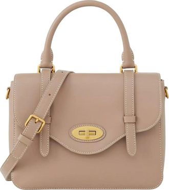 Lancaster Handbags, female, Beige, Size: ONE SIZE Beige Donna Kyla Medium Handbag