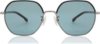 BOSS Boss 1107/F/S Asian Fit KJ1/QT Mens Sunglasses Black Size 56