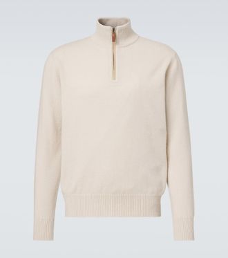 Tod's Cashmere half-zip sweater