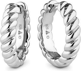 Devata Rope Hoop Earrings in Silver at Nordstrom Rack