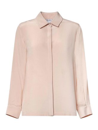 Max Mara Silk Crepe De Chine Shirt