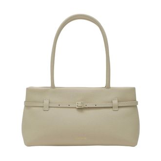 Manu Atelier Shoulder Bags, female, Beige, Size: ONE SIZE East West Le Cambon