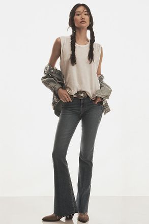 Paige Laurel Canyon High-Rise Flare Jeans