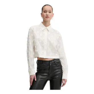 Msgm Mujer, Blusas y Camisas, Beige, Talla: M