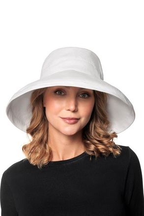 Coolibar Womens Kettle Brim Hat - UPF 50+ Sun Protection - Sydney in White at Nordstrom