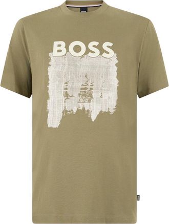 HUGO BOSS C-Thompson 214 T-shirt - Heren - T-shirts - Groen - XL - Katoen - Tops