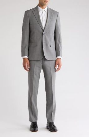 Scotch & Soda Regular Fit Suit in Grey at Nordstrom Rack, Size 44 Long