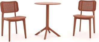 Forza Furniture Forza Xitta/Rieti &oslash;60cm balkonset 3-delig