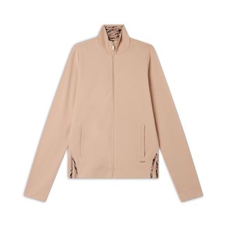 Freddy Felpa zip e collo alto con dettagli animalier