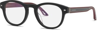 Chopard Mat Zwart Brilmontuur - unisex - Brillen - Zwart - 49 MM - Accessoires